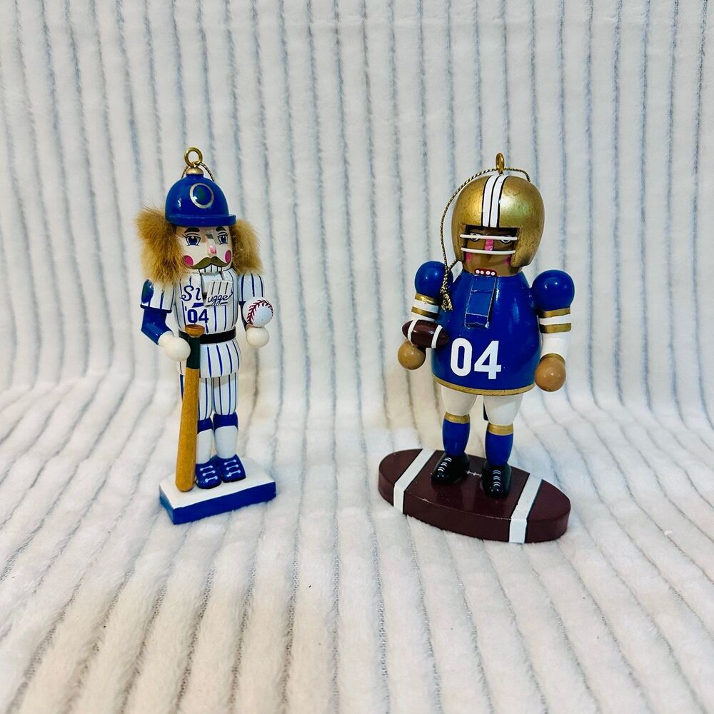 Nutcracker Village Sports Nutcracker Ornaments